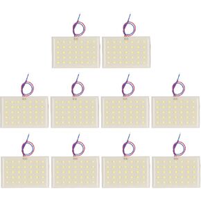 10pcs 5W 3.2V 3.7V SMD LED Lamp with 2835 Patch Lamp Bead for Pillar Lawn Lights