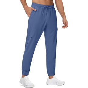 MAGCOMSEN Men's Joggers with 3 Pockets Lightweight Quick Dry Sweatpants Stretch Athletic Training Track Pants