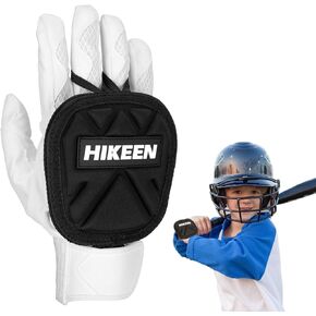 Hikeen Baseball Hand Guard Protective Hand Shield Hand Protector for Batting Hitting Right + Left Hand Hitters for Kids and Adult