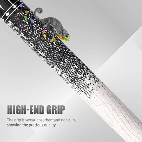 عصا البلياردو المستدقة الاحترافية من Pool Cue ذات انحراف منخفض 1/2 عصا حمام سباحة احترافية مع طرف 13 مم 5/16 * 18 دبوس شعاعي in Kuwait
