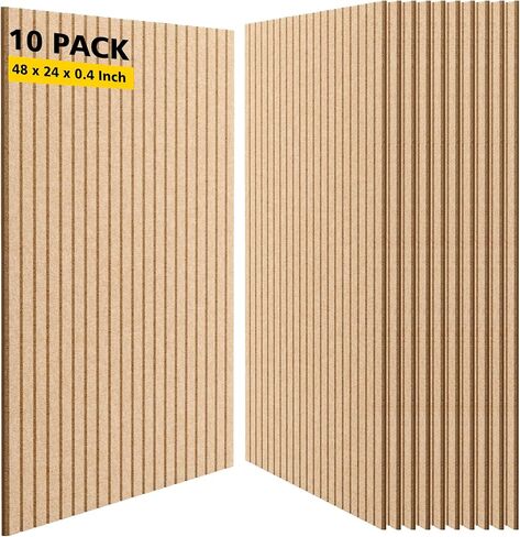 Acoustic Panels,10 Pack Sound Panels Noise Reducing for Walls,48"x24"x0.4" Soundproof Wall Panels,High-Density Acoustic Wall Panels,Decorative Wall Sound Absorbing Panel,Silver Gray in Saudi Arabia