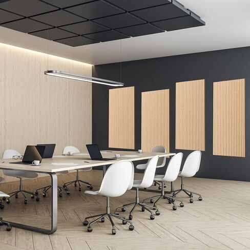 Acoustic Panels,10 Pack Sound Panels Noise Reducing for Walls,48"x24"x0.4" Soundproof Wall Panels,High-Density Acoustic Wall Panels,Decorative Wall Sound Absorbing Panel,Silver Gray in Saudi Arabia
