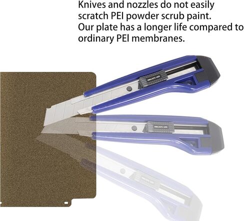 لوحة بناء PEI مزدوجة الجوانب لطابعة Ankermake M5/QIDI Q1 Pro ثلاثية الأبعاد، 250 × 250 مم PEI لوح فولاذي زنبركي مرن للطباعة على سطح قابل للإزالة منصة طابعة ثلاثية الأبعاد. in Kuwait