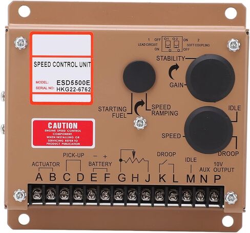 Engine Electronic Governor, 12V 24VDC Generator Speed Governor ESD5500E Electronic Genset Engine Idle Speed Controller, Motor Speed Controllers in Kuwait