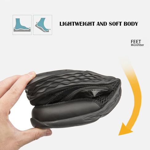 Men's Lightweight Quick Drying Water Shoes Beach Shoes Men for Surf Yoga Swim Water Aerobics in Saudi Arabia