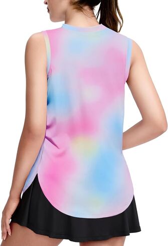 Zaclotre Girls Athletic Tank Tops Lightweight Stretchy Soft Basic Sleeveless Shirts for Kid Summer Clothes in Kuwait