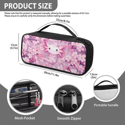 Cute Stethoscope Carrying Case,Cherry Blossoms Axolotl Stethoscope Bag for Nurse,Fits 3M Littmann Classic III,Cardiology IV Diagnostic,MDF Acoustica Stethoscopes and Other Nurse Accessories in Saudi Arabia