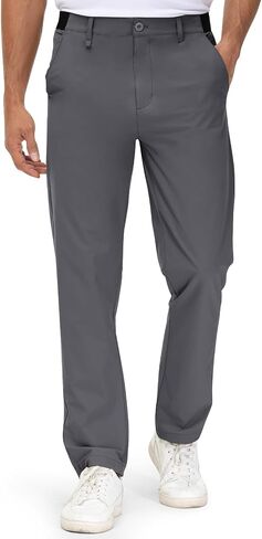 TBMPOY Mens Stretch Golf Pants Lightweight Quick Dry Casual Work Pant with 3 Pockets in Saudi Arabia