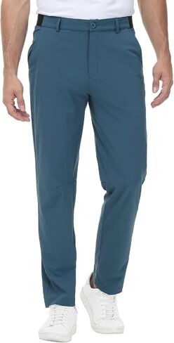 TBMPOY Mens Stretch Golf Pants Lightweight Quick Dry Casual Work Pant with 3 Pockets in Saudi Arabia