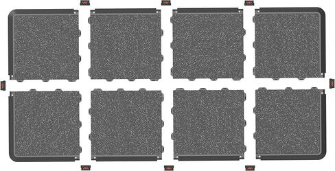Anji Mountain Gym Flooring Mat Compatible with Peloton Bike Elliptical Treadmill MatUnder Exercise Bike Trainer Mat Pad for Stationary Indoor Spin,Hardwood Floor Carpet Black Gym Equipment Mat,4' x 8' in Saudi Arabia