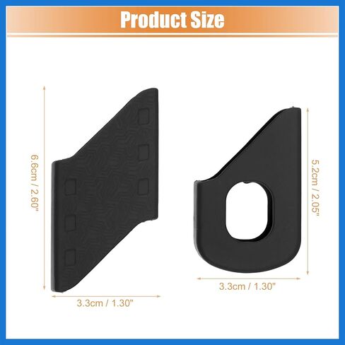 2 Set Silicone Bicycle Bike Cycling Crank Boot Protectors Mountain Bike Sleeve Crank Arm Cover Protection Black Auto Accessories in Saudi Arabia