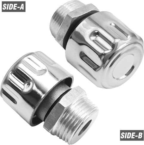 قابس فلتر هواء من النوع NPT مقاس 1 بوصة، غطاء تهوية من سبائك الألومنيوم الصلب، غطاء فتحة تهوية فضي لخزانات التبريد، الخزانات، علب التروس، حاويات تخزين السوائل in Kuwait