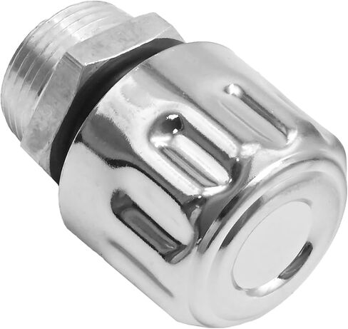 قابس فلتر هواء من النوع NPT مقاس 1 بوصة، غطاء تهوية من سبائك الألومنيوم الصلب، غطاء فتحة تهوية فضي لخزانات التبريد، الخزانات، علب التروس، حاويات تخزين السوائل in Kuwait