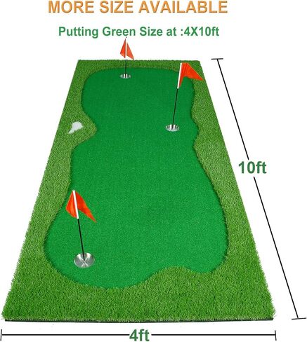 بساط Facy Golf Putting Green للاستخدام في الأماكن المغلقة/الخارجية - بساط تدريب جولف احترافي لوضع التدريب للاستخدام في المنزل والمكتب in Saudi Arabia