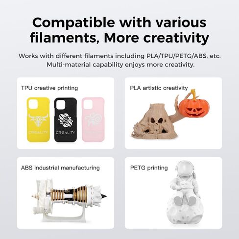 Creality K1/K1 Max/K1C Extruder Upgraded, K1 Max Extrusion Kit Without Motor Direct Drive Extruder Dual Gear Feeding Extrusion Mechanism Kit High Speed Printing for K1 SE Ender 3 V3/Ender 3 V3 Plus in Kuwait