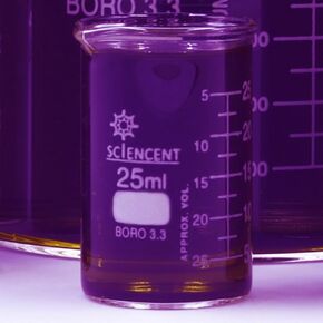 Sciencent Glass Beaker Sets (25mlX6)