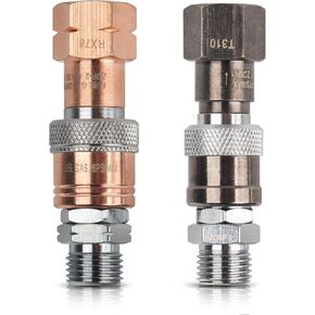 Cutting torch quick connect fittings | Oxy acetylene quick connect fittings | Oxy Fuel Quick Connect Coupler Set
