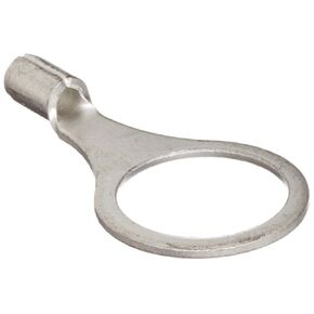 Morris Products 11024 Ring Terminal, Non Insulated, 22-16 Wire Size, 3/8" Stud Size (Pack of 100)