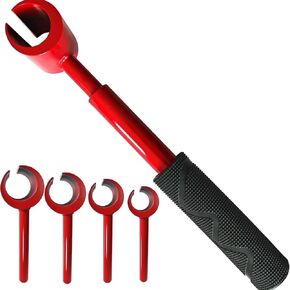Door Hinge Adjustment Tool, Hinge Door Gap Adjusting Wrench Set with Handle Multi Specification Hinge Gaps Repair Spanner 4in 1 Hinge Wrench, Ideal for Home Improvement & Professional Use