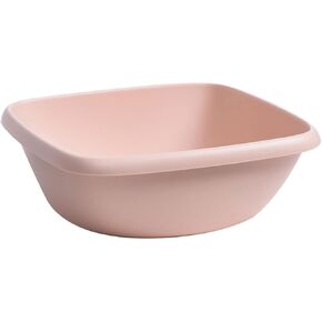 Wash Basin, Cute Square Plastic Versatile Household Laundry Basin for Dishing and Cleaning Ideal Dormitory Essentials for Home Kitchen and Hotel Use
