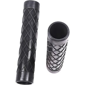 Kayak Paddle Grip, Anti Slip Silicone Sleeve Grip, Anti Foaming, Kayak Accessories, Suitable for Detachable Paddles with Diameter of 30mm/1.18 Inches. (Black 2 Pcs)