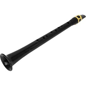 Acouto Portable Pocket Saxophone Practice Sax with Bag Woodwind Instrument Bb Tune Pocket Sax Mini Pocket Saxophone Mini Digital Saxophone Electronic Wind Instrument Musical