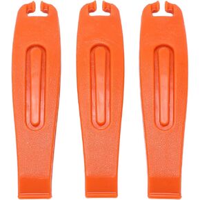 VBESTLIFE Tire Levers, 3Pcs High Strength Ergonomic Tire Removal Tools for Road Mountain Tires Orange