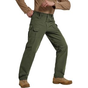 Men's Quick Dry Cargo Pants Water Resistant Tactical Pants Lightweight Stretch Outdoor Work Hiking Pants