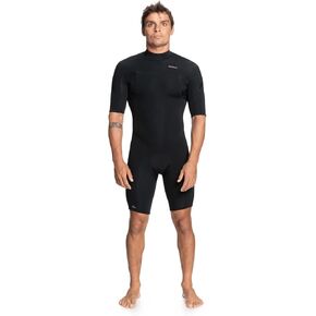 Quiksilver Mens 2/2mm Everyday Sessions Short Sleeve Back Zip Springsuit