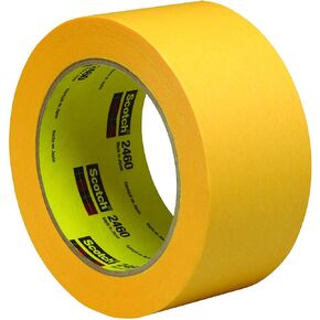 Partners Brand 3M™ 2460 Flatback Tape, 3.3 Mil, 2" x 60 yds, Gold, 24/Case, 3M Stock# 7100106569