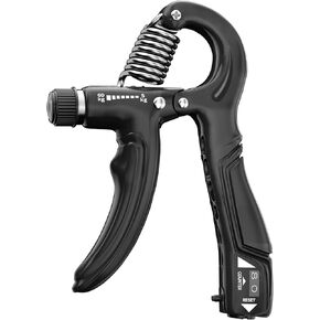 Hand Grip Strengthener with Adjustable Resistance, Wrist Strengthener, Forearm Gripper, Hand Workout Squeezer, Grip strength Trainer, Hand Grip Exerciser for Men and Women