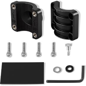 0101278401 Trolling Motor Shaft Mount, Fit for Garmin Panoptix Live Scope System and for Panoptix LVS32 Transducer, Use with All Shaft Diameters