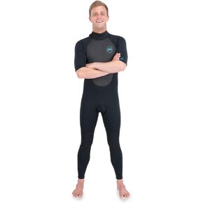Quantum Back Zip Short Sleeved Full Wetsuit 2/2mm F/L - Men's
