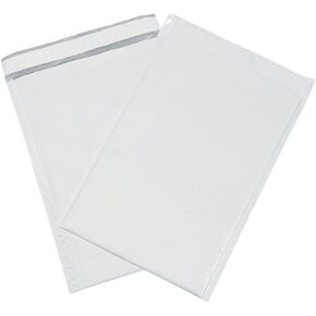 Aviditi Polyolefin Bubble Lined Mailer, 14-1/2" L x 9-1/2" W, White, Case of 25 (B83425PK)