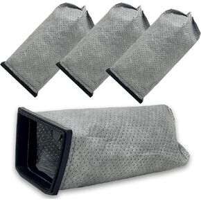 HEPA Cloth Bag Liner Replacement for Hoover Porta Power Swingette S1015 S1029 CH30000 Commercial Canister Vacuum Part # 43662023-4 Pack
