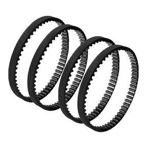 4 Pack 231-3M-6 Belt for Shark Rotator NV581 NV500 UV540 NV581Q NV585 NV586 NV650W NV500C NV500CO NV500Q UV550 Series Lift-Away Vacuums Replacement Replaces 231-3GT-6 or HTD 231-3M