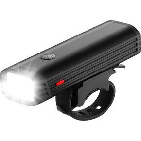 Bike Light 360 Lumen Bright Bike Lights for Night Riding Bike Front Light with 4 Light Modes Rechargeable Led Bike Light for Adult Kid Mountain Road Commuter Cycling Night Riding