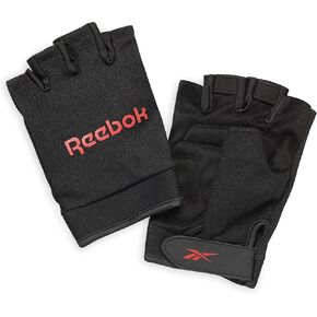 Reebok Classic Fingerless Gloves Lightweight Fitness & Weight Lifting Gloves for Training