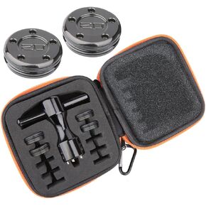 OGECLF 4pcs/set Black Golf Weights Kit for Titleist Scotty Cameron Newport, Phantom, Futura, GoLo, California Putters 5g 10g 15g 20g 25g 30g 35g 40g 45g for Option