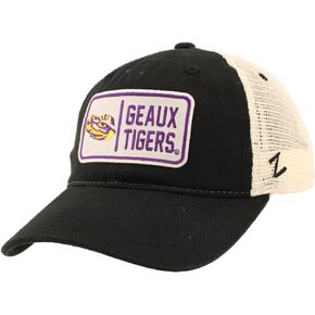 ZHATS Standard NCAA Officially Licensed Hat University Patch Defer Black, One Size