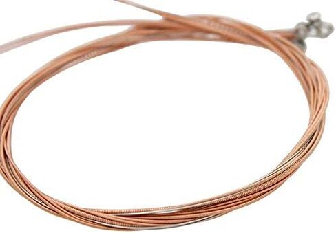 مجموعة أوتار جيتار صوتية مكونة من 6 أوتار، 6 قطع أوتار جيتار صوتية بديلة للجيتار الشعبي سلسلة فولاذية فوسفور برونزية خفيفة للغاية مجموعة صوتية برونزية خفيفة - ذهبي، فضي in Kuwait