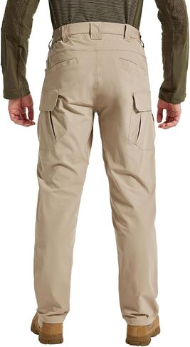 Men's Quick Dry Cargo Pants Water Resistant Tactical Pants Lightweight Stretch Outdoor Work Hiking Pants in Kuwait