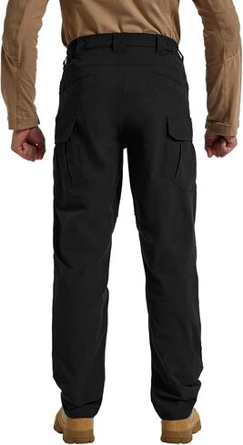 Men's Quick Dry Cargo Pants Water Resistant Tactical Pants Lightweight Stretch Outdoor Work Hiking Pants in Saudi Arabia