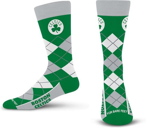 For Bare Feet Men's NBA Argyle Remix Dress Sock in Saudi Arabia