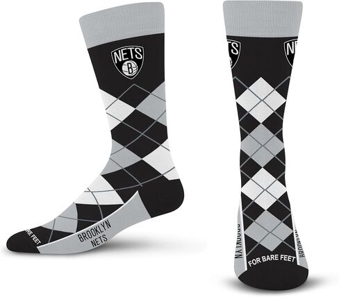 For Bare Feet Men's NBA Argyle Remix Dress Sock in Saudi Arabia