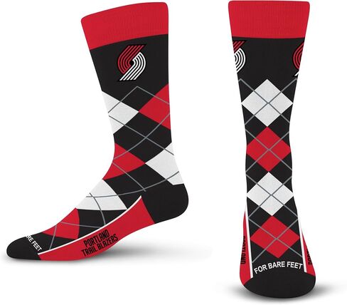 For Bare Feet Men's NBA Argyle Remix Dress Sock in Saudi Arabia