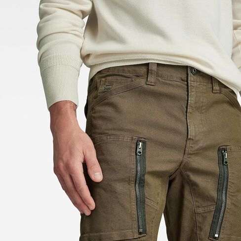 G-STAR Men's Zip Pocket 3D Skinny Fit Cargo Pants in Saudi Arabia
