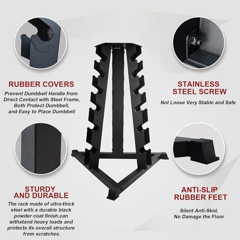 حامل حامل الدمبل من بالينكو، رف وزن الدمبل in Kuwait