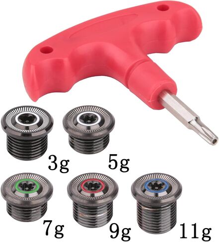 5pcs/Set Golf Weights Kit for Mizuno ST-Z 230, ST-X 230 Driver 3g 5g 7g 9g 11g in Saudi Arabia