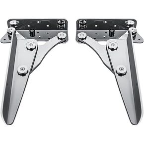 Made Ship Marine Hatch Hinge RV Accessories Yacht Hardware Heavy Duty Long Reach 316 Marine Grade Stainless Steel Hinges for Boat Benches Marine Sofas and More